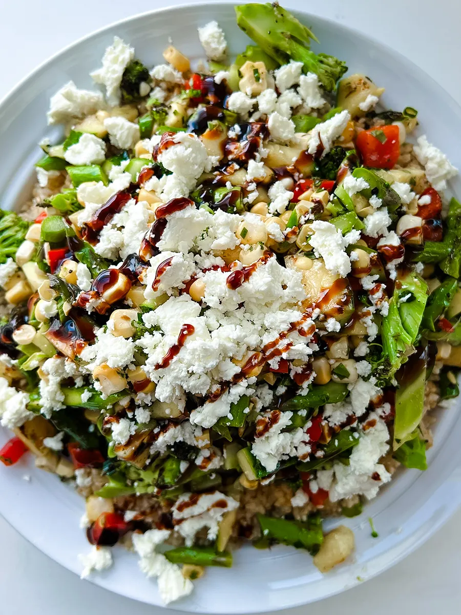 Hot Grill Salad