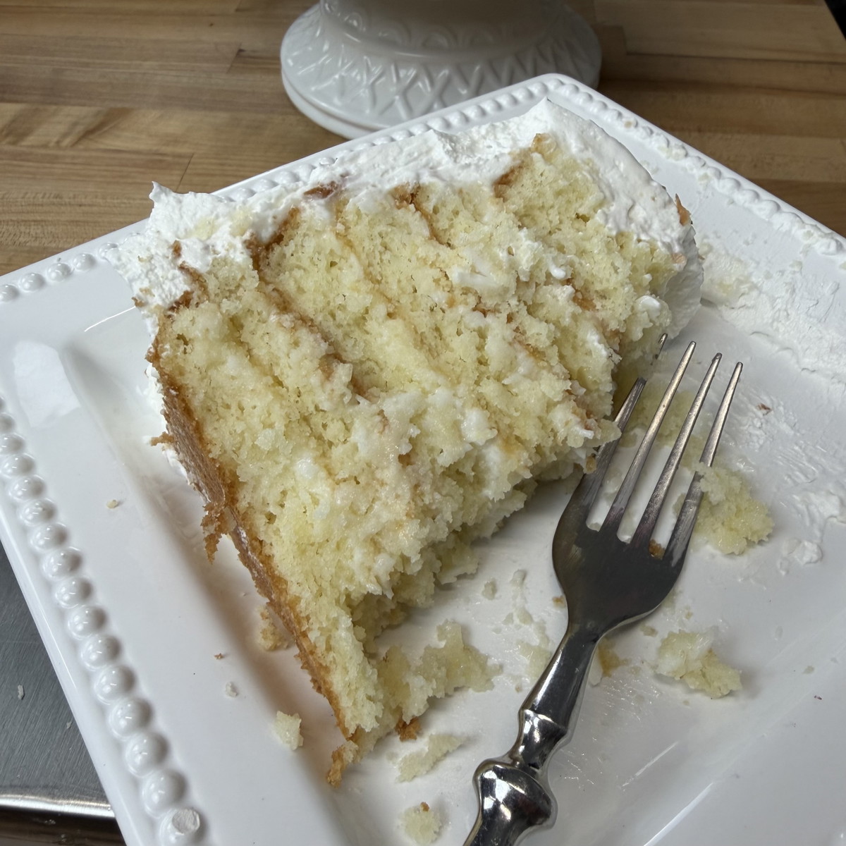 Sour Cream Coconut Cake (3 Day Cake) Small Cake