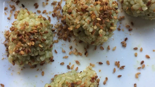Image of Savory Sesame Rice Balls