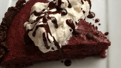 Image of Beet Chiffon Pie with Raw Cacao Crust