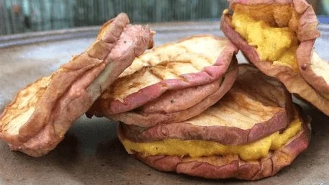 Image of Apple-Pumpkin Cream Cheese Sandwiches