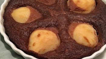 Image of Flourless Pear-Chocolate Tart