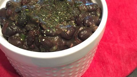 Image of Black Beans with a Veggie Kick