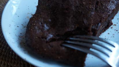 Image of Flourless Chocolate-Sauash Cake