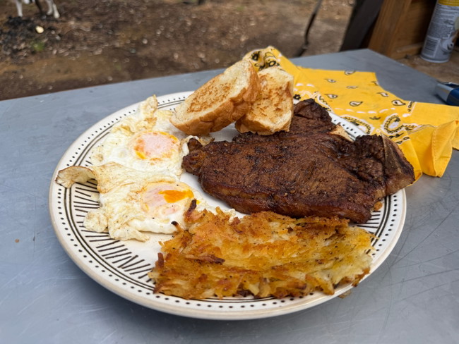 Steak and Eggs Breakfast