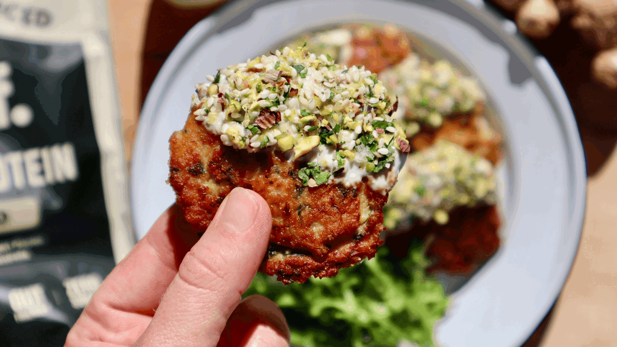 Golden Chicken Ginger Collagen Patties
