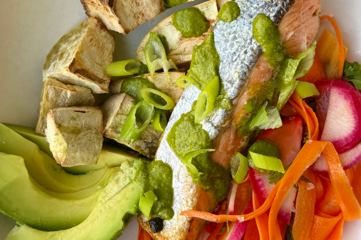 Image of Strong Girl Salmon Bowl