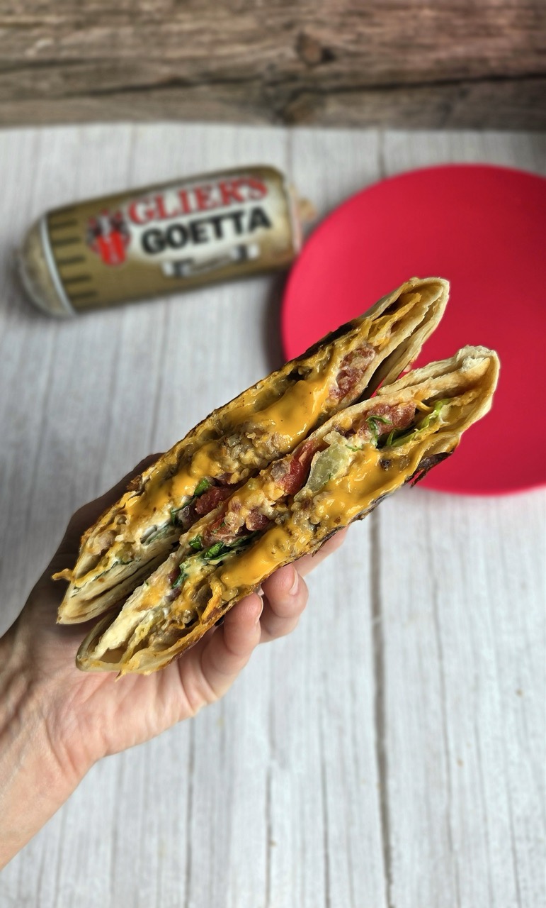 Glier's Goetta Crunchwrap Supreme • Recipe Guide