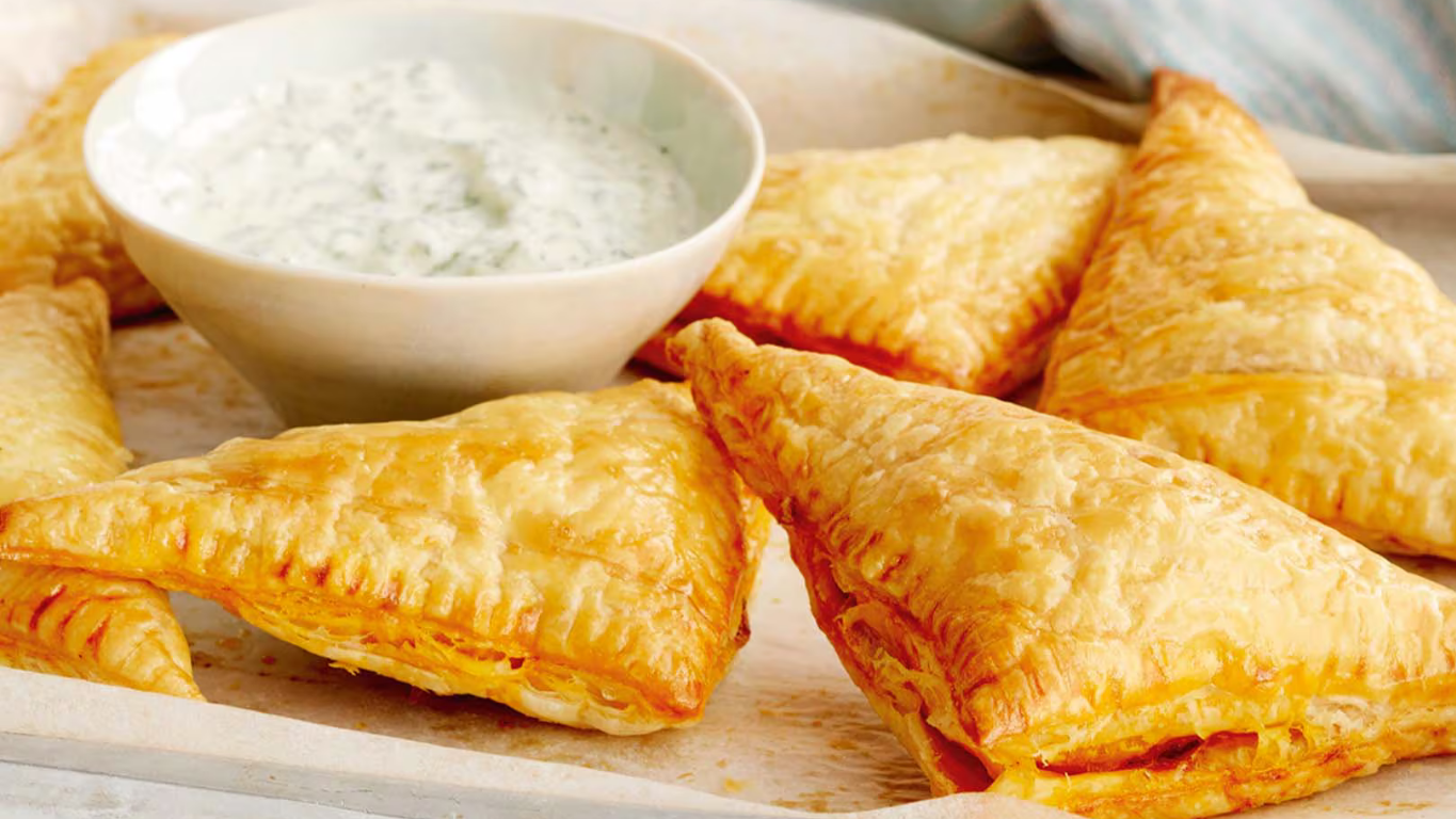 Image of Pumpkin & Cauliflower Samosas