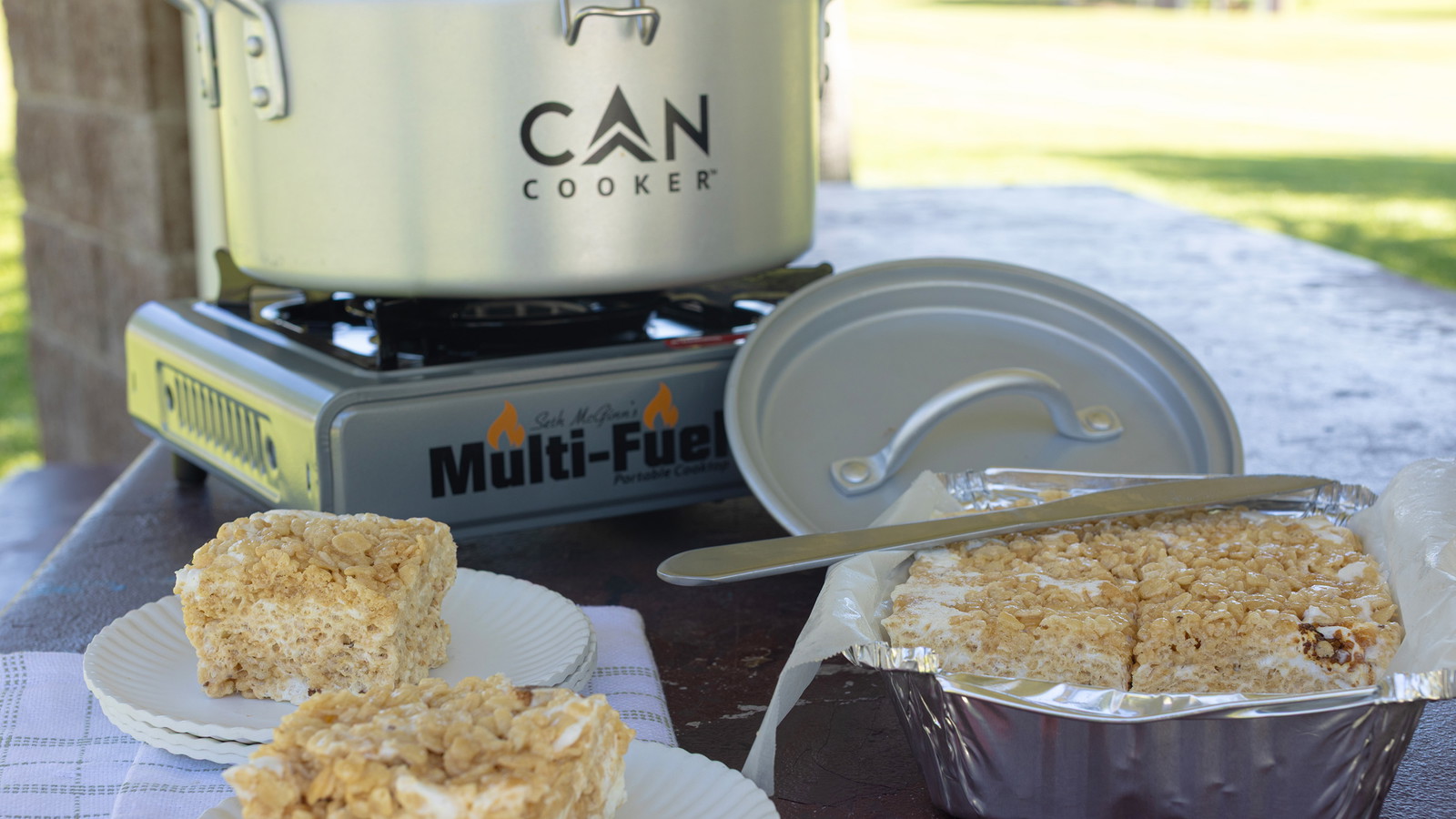 Image of Caramel & Toasted Marshmallow Rice Crispy Treats