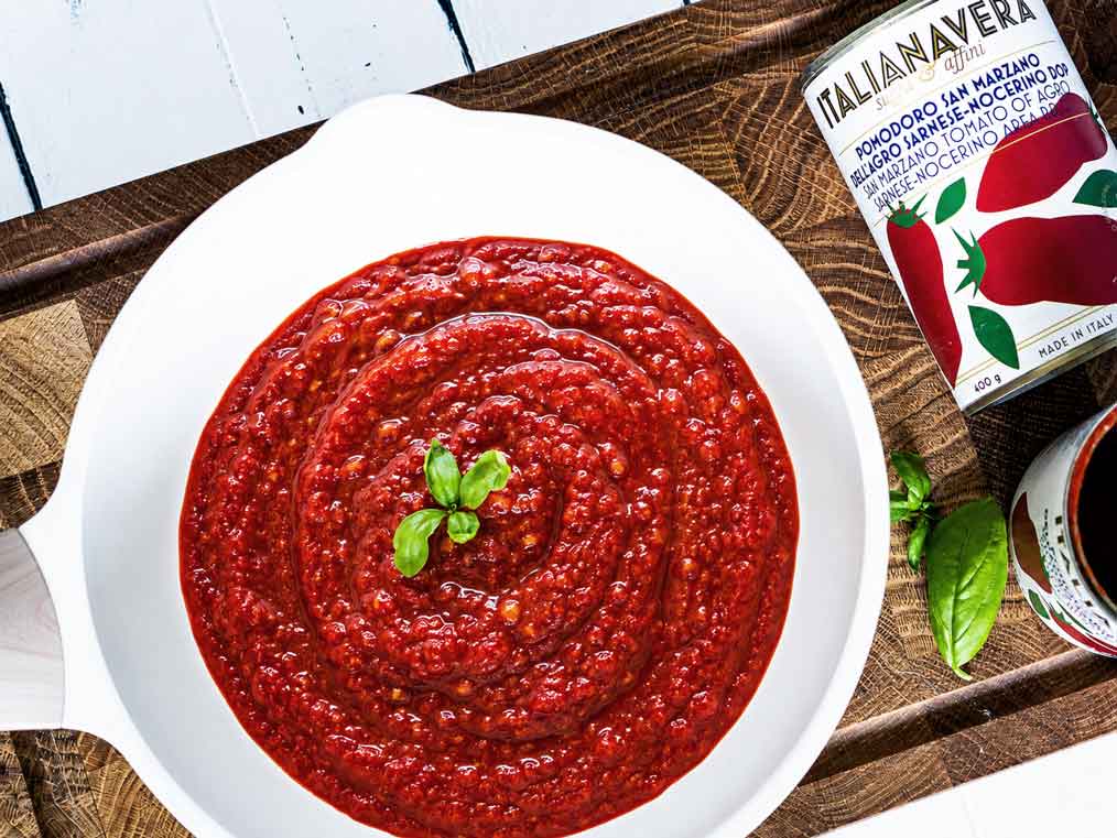 Kräftiger Tomatensugo