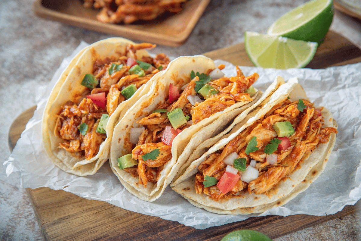 Curry Chicken Tacos