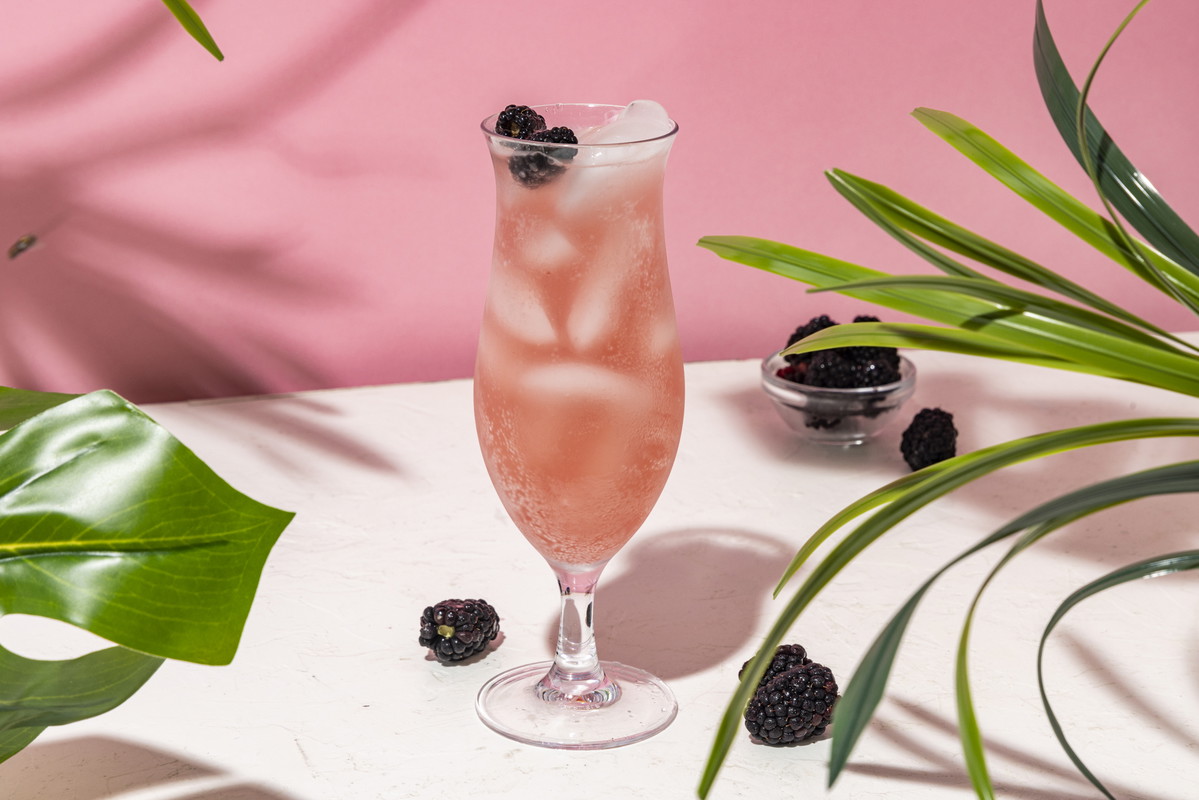 Berry Ginger Fizz