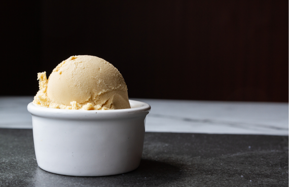 Helado de Lúcuma en polvo