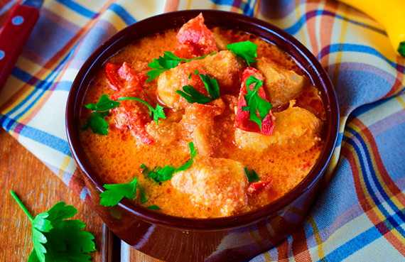 Pollo mediterráneo