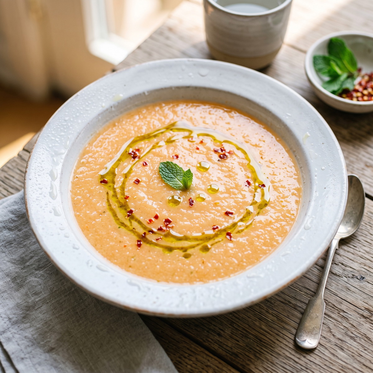 Chilled Melon Soup