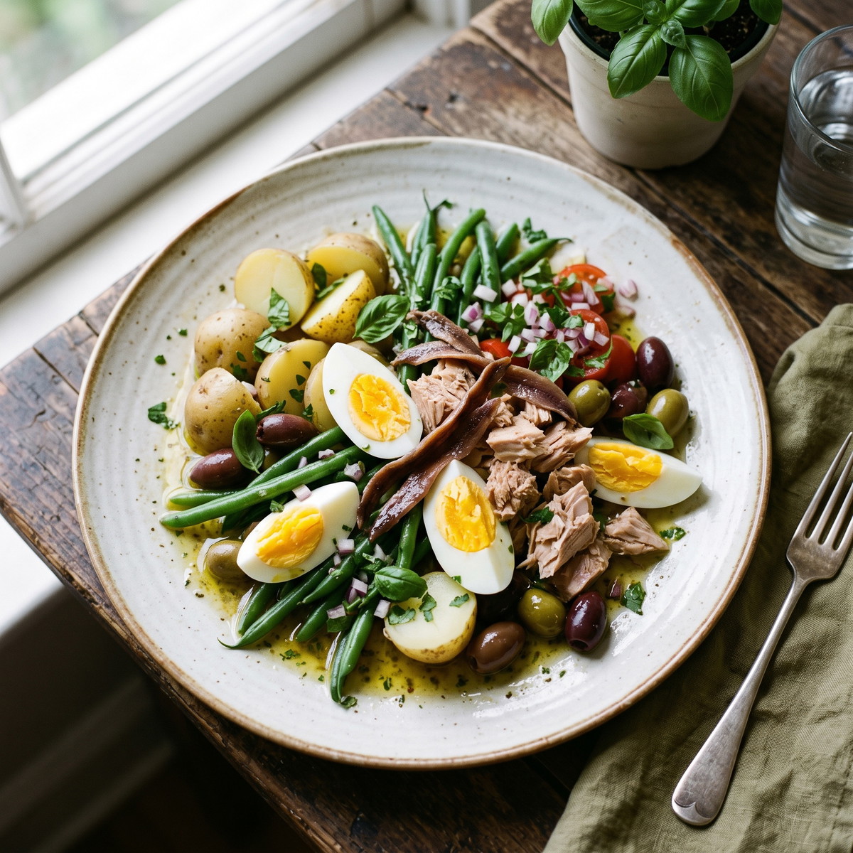 Rustic Salad Nicoise