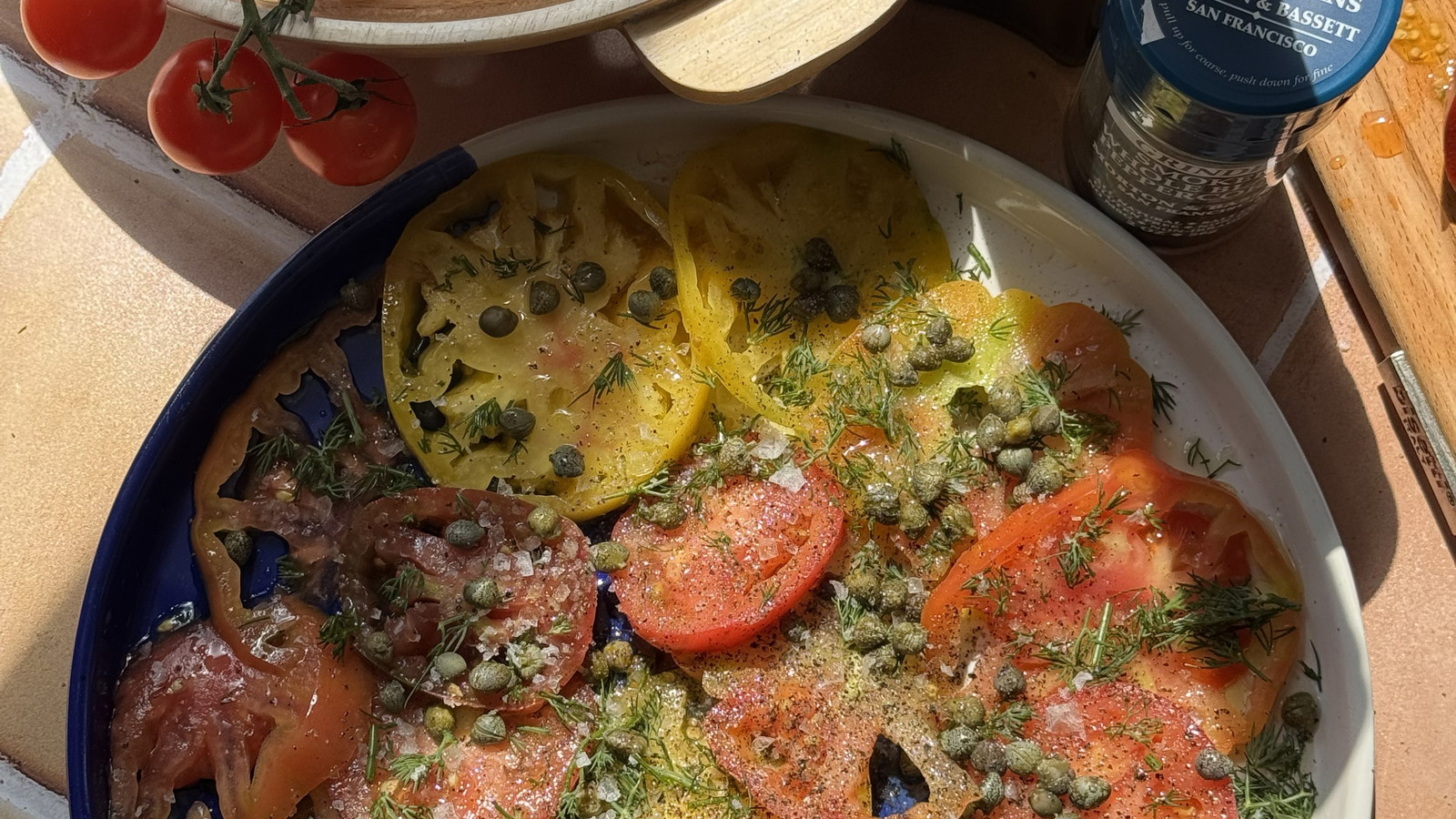 Image of Heirloom Tomato Carpaccio