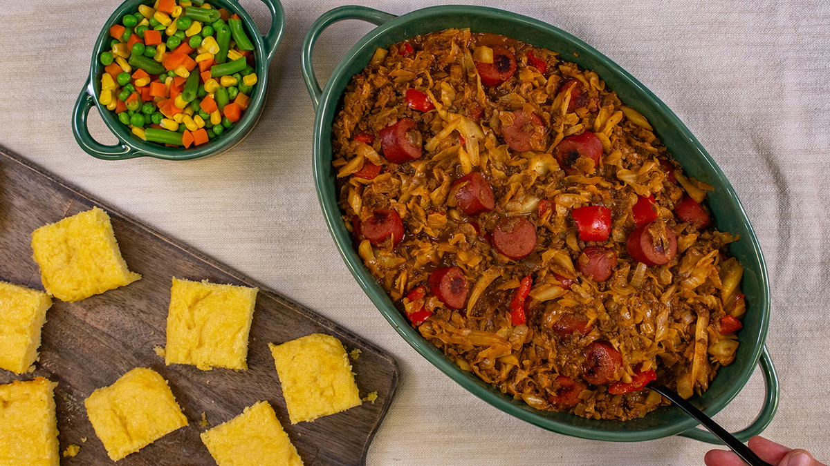 Cajun Dirty Cabbage
