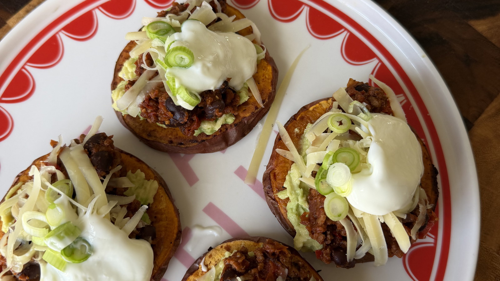 Image of Chilli Con Carne Sweet Potato Tacos