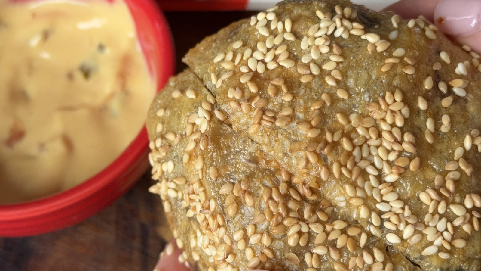 Image of Rice Paper Hamburger