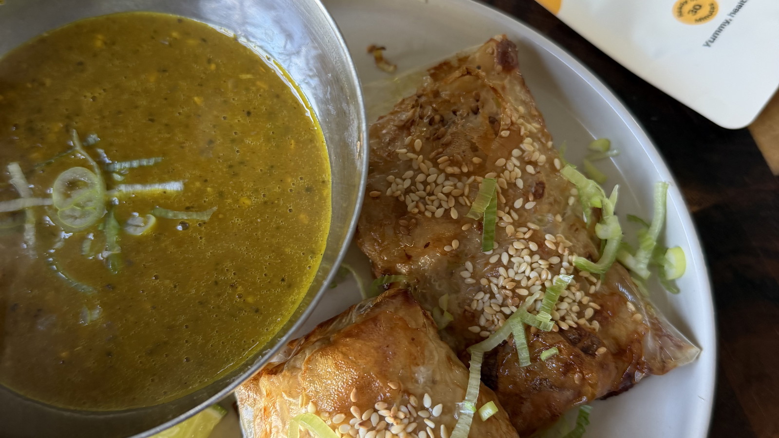 Rice Paper Chicken Curry Dumplings