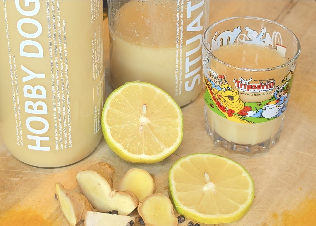 Ingwer-Shot – scharf, frisch & selbst gemacht