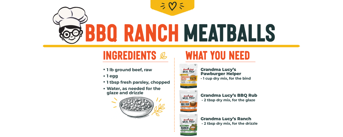BBQ Ranch Meatballs