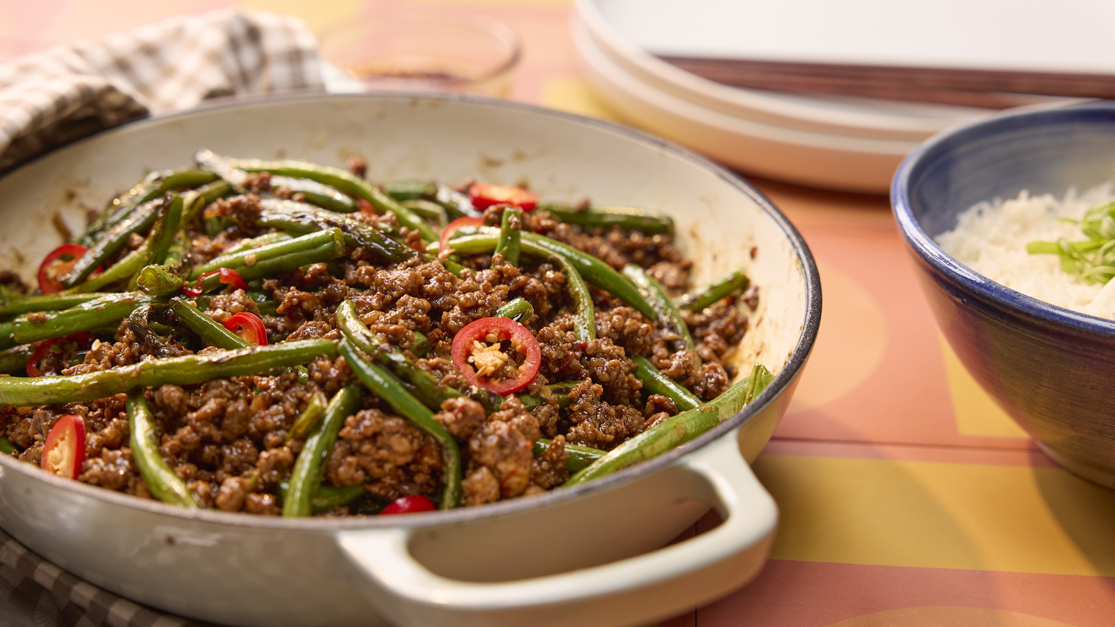 Image of Pork & Green Bean Stir Fry