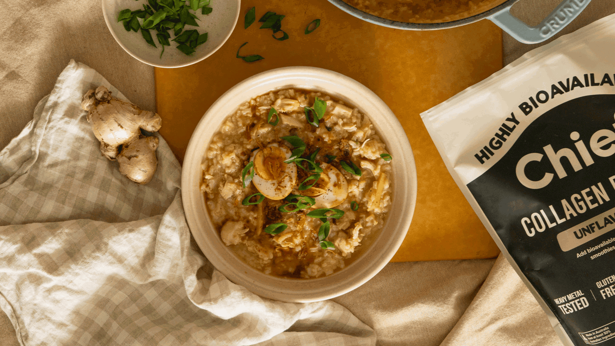 Gut Healing Ginger & Chicken Congee