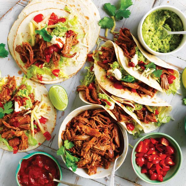 Pulled Pork Soft Tacos