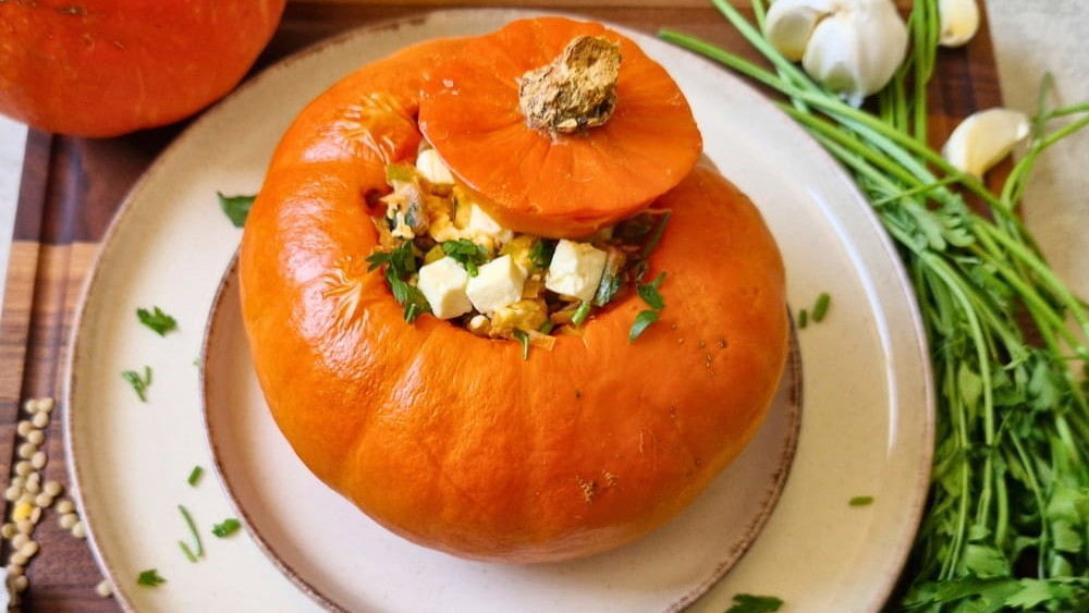 Image of Stuffed Pumpkin | Vegan