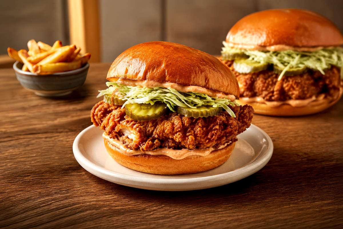 Crispy Buttermilk Chicken Sandwich