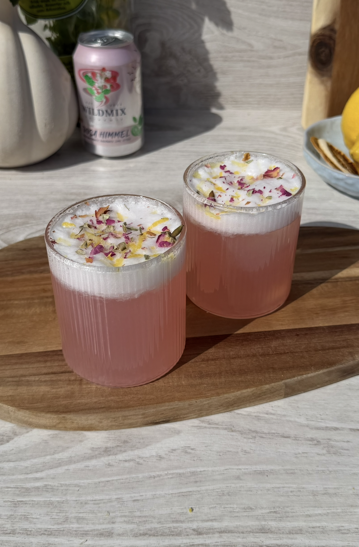 Rabarber Gin Drink