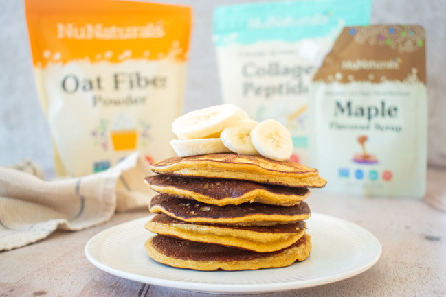 Image of Flourless Protein Banana Pancakes