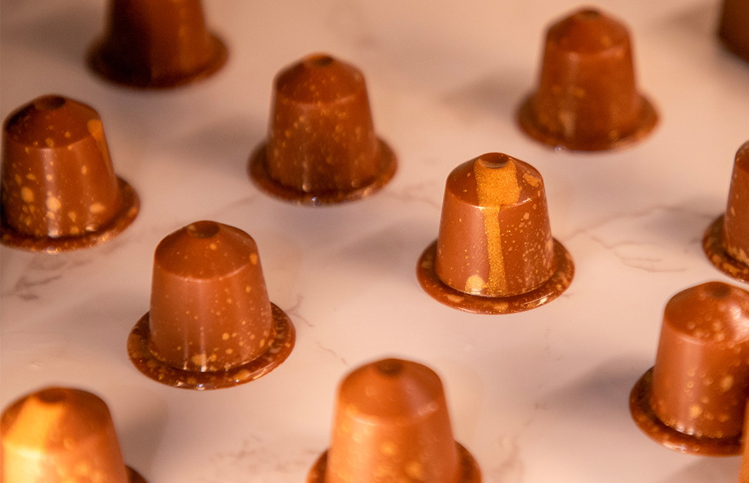 Milk Chocolate Coffee & Hazelnut Crunch Bonbon