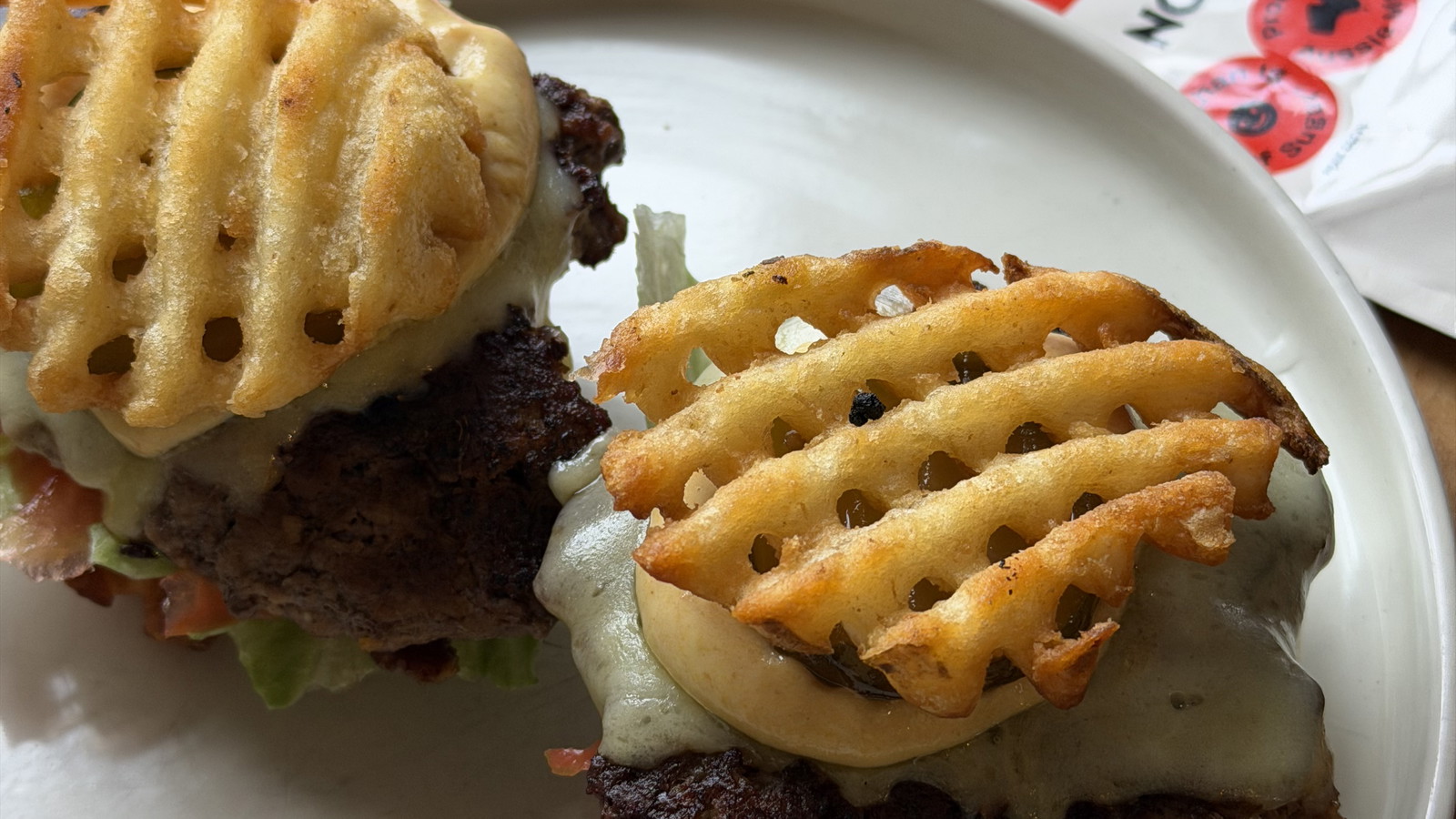 Image of Mini Checkered Burger Sliders