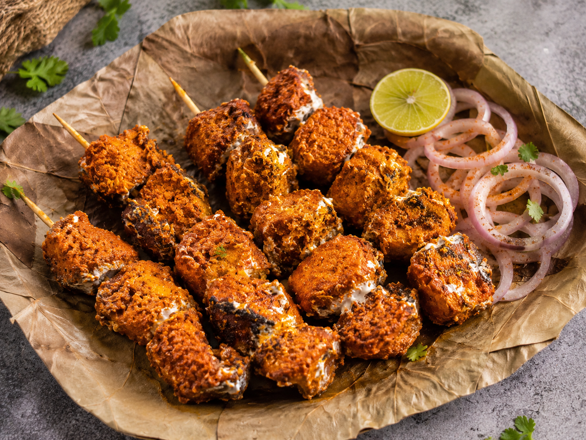 Soya Chaap Tikka