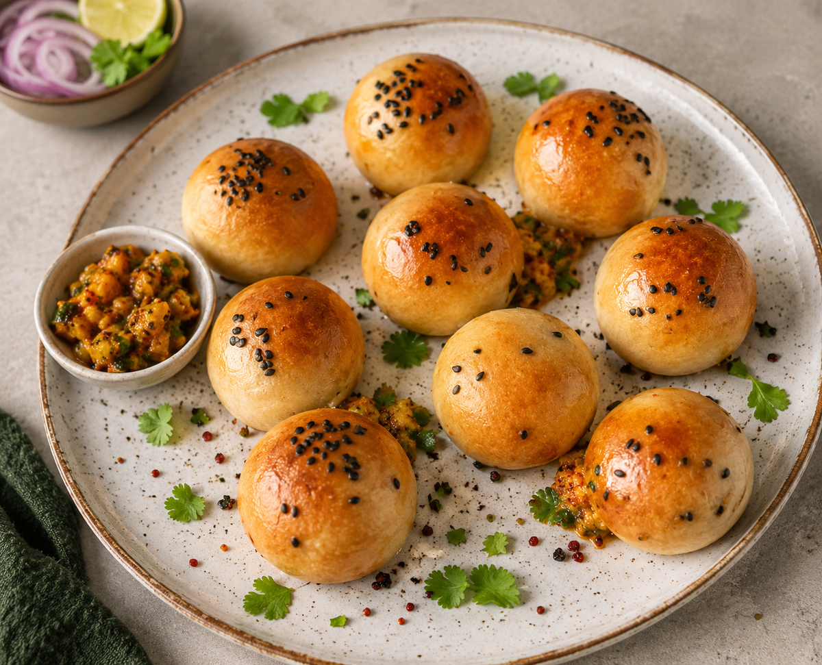 Achari Naan Bomb