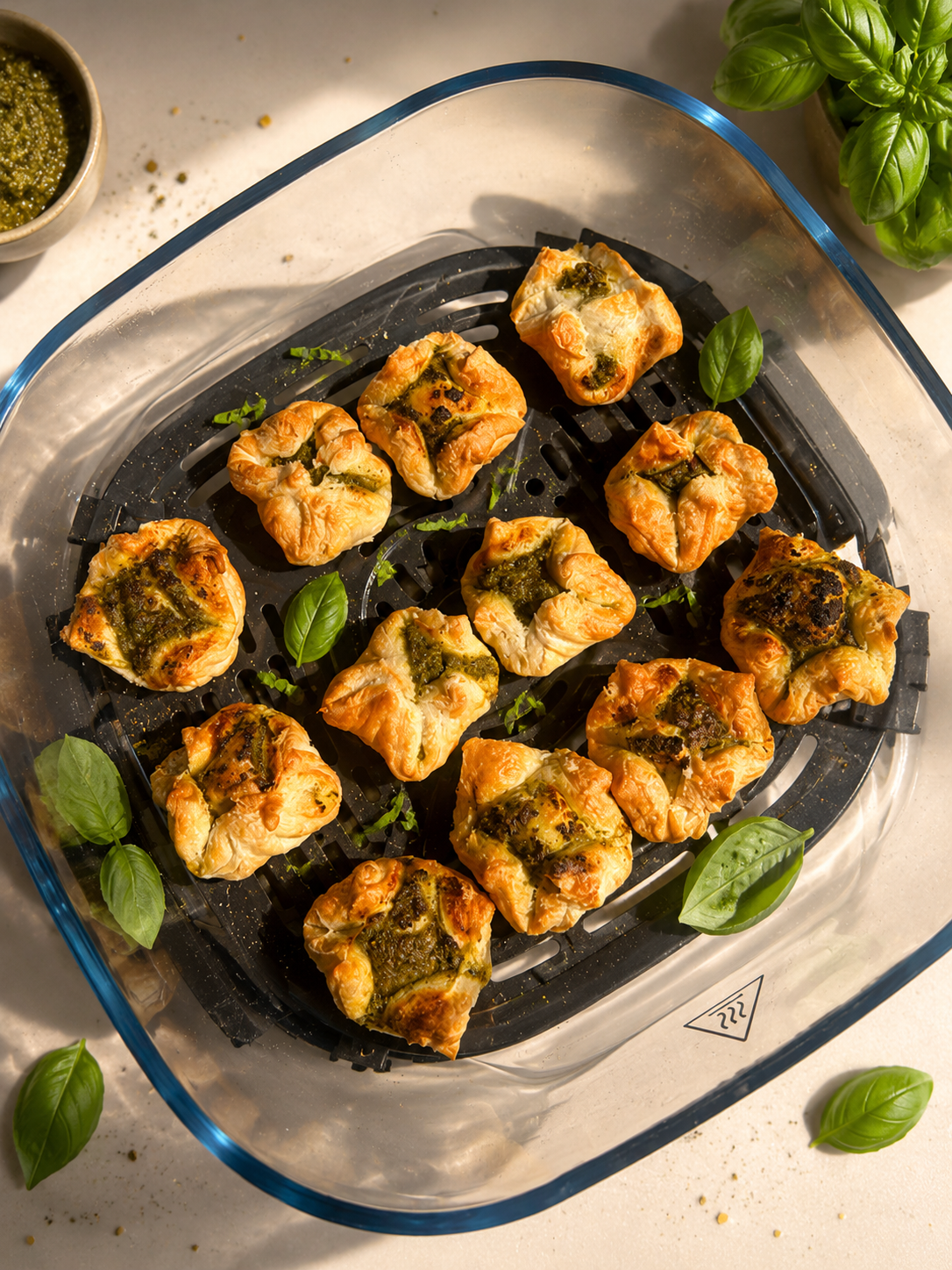 Pesto Puff Pastry
