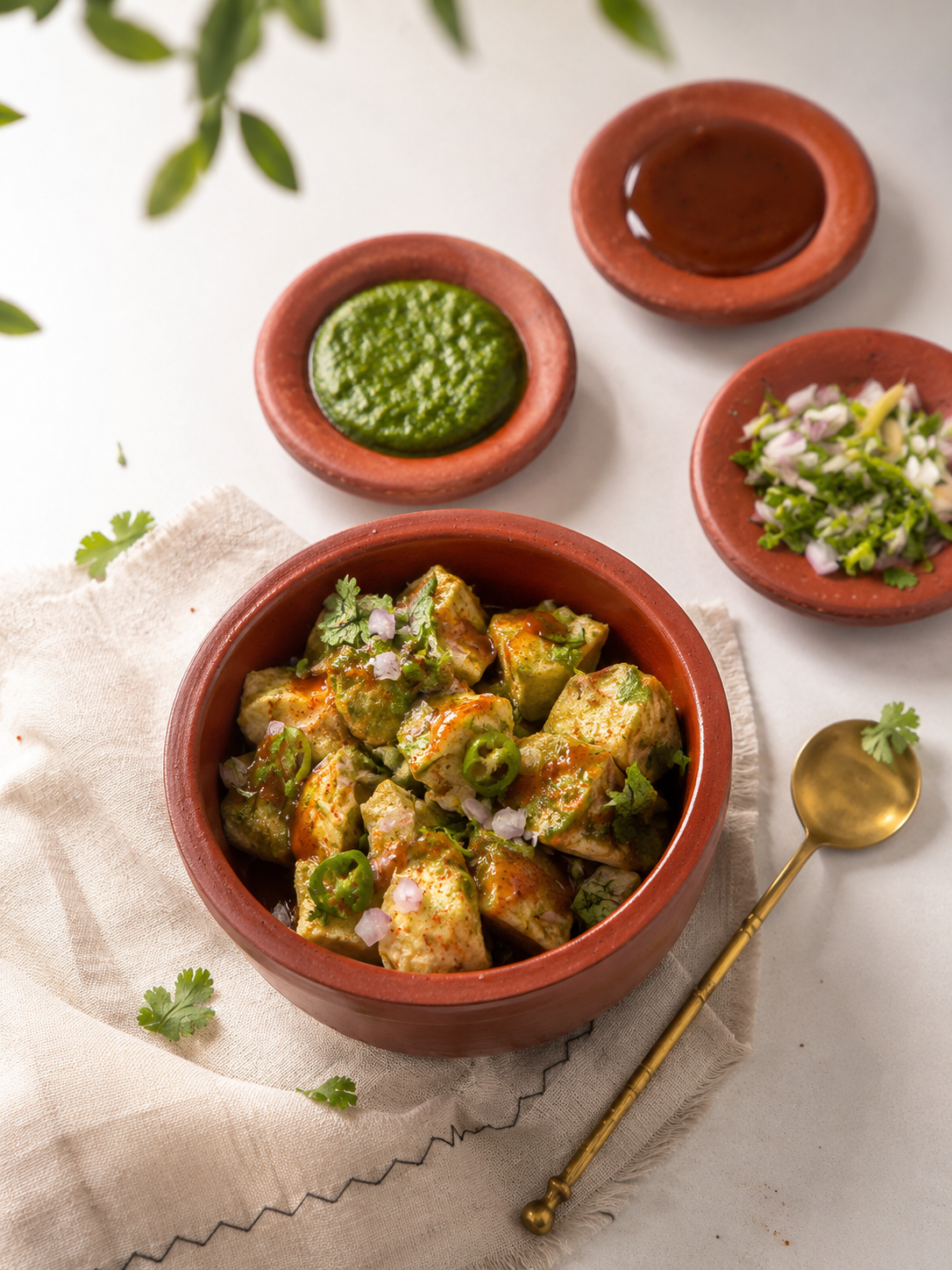 Crispy Aloo Chaat
