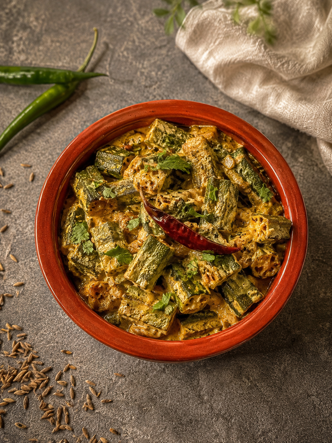 Dahi Bhindi