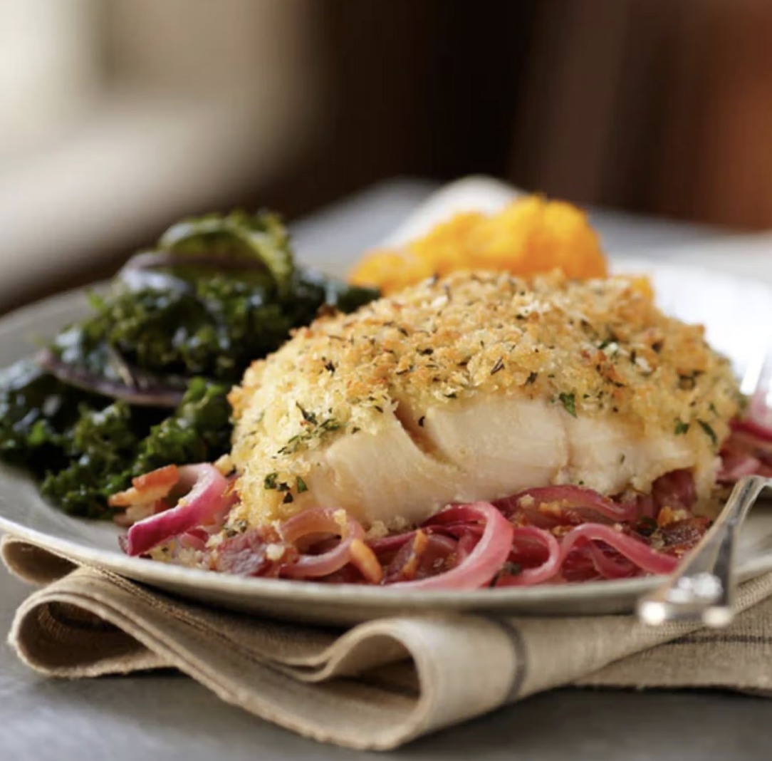 Thyme Crusted Sablefish