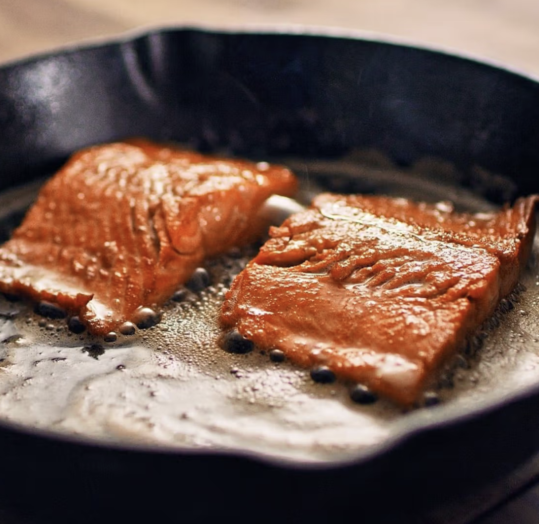 Pan Seared Salmon with Crispy Skin