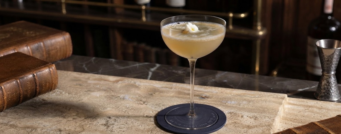 Silk Dragon: Spicy Jalapeño and Elderflower Chardonnay Mocktail