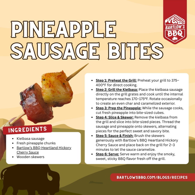 Image of Pineapple Sausage Bites