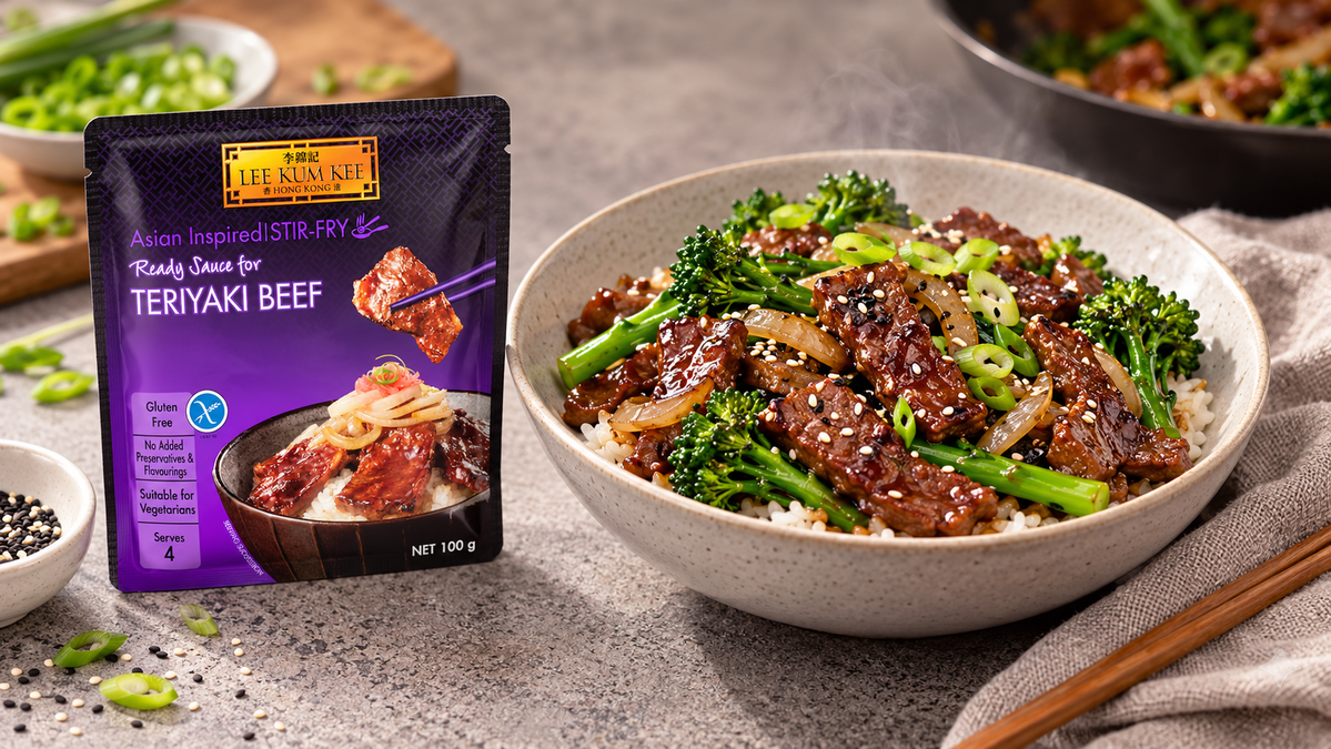 Easy Teriyaki Beef Stir-Fry with Lee Kum Kee Teriyaki Sauce