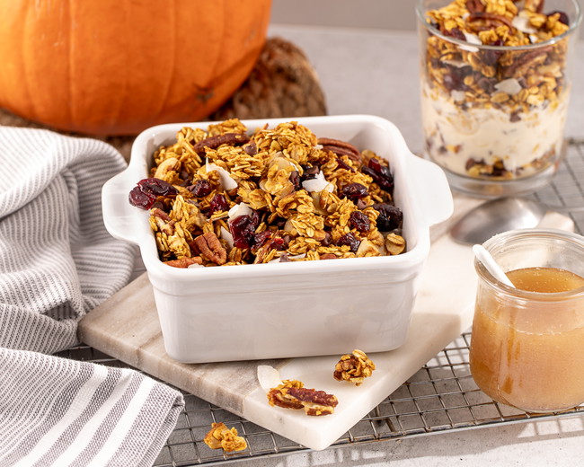 Image of Pumpkin Spice Granola (Freeze the Base, Bake 4 Batches)