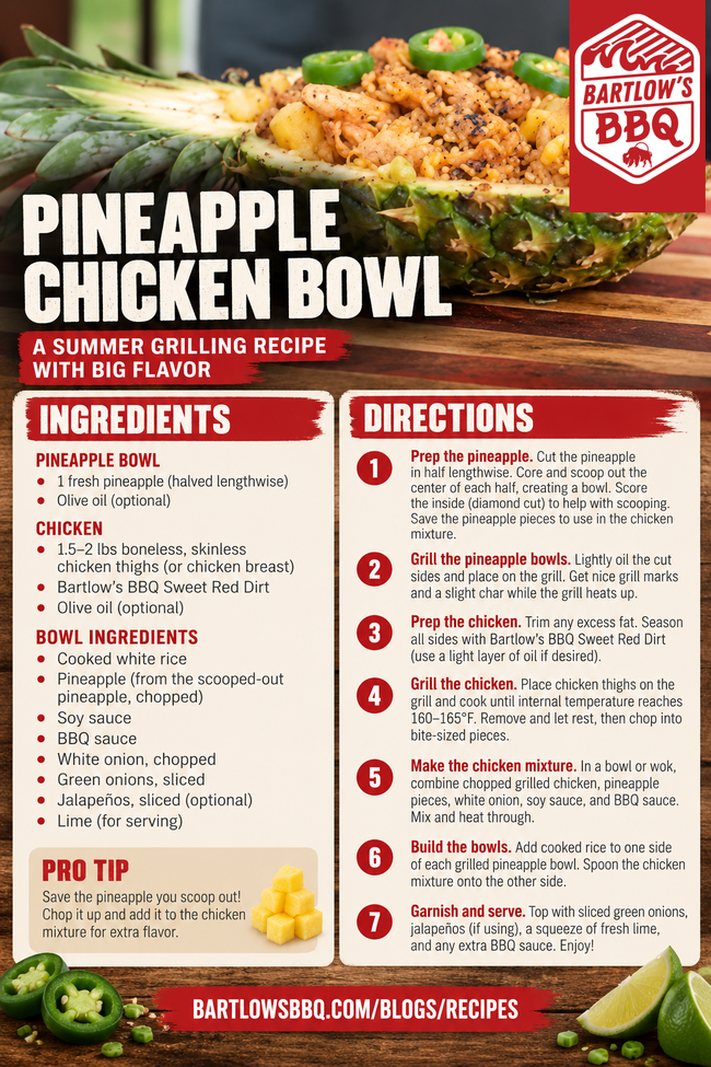 Image of Pineapple Chicken Bowl