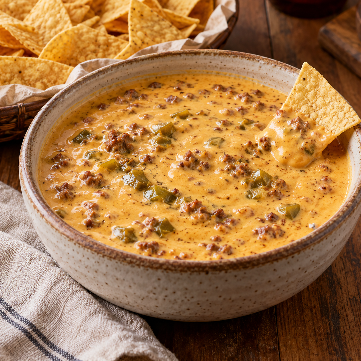 New School Queso for Old School Tailgates